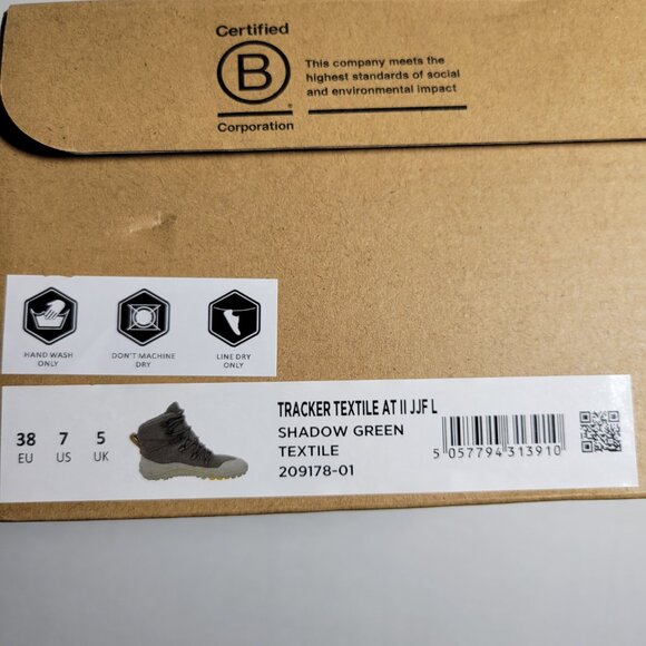 Vivobarefoot Tracker Textile AT II JJF Womens in Shadow Green - Picture 6 of 14